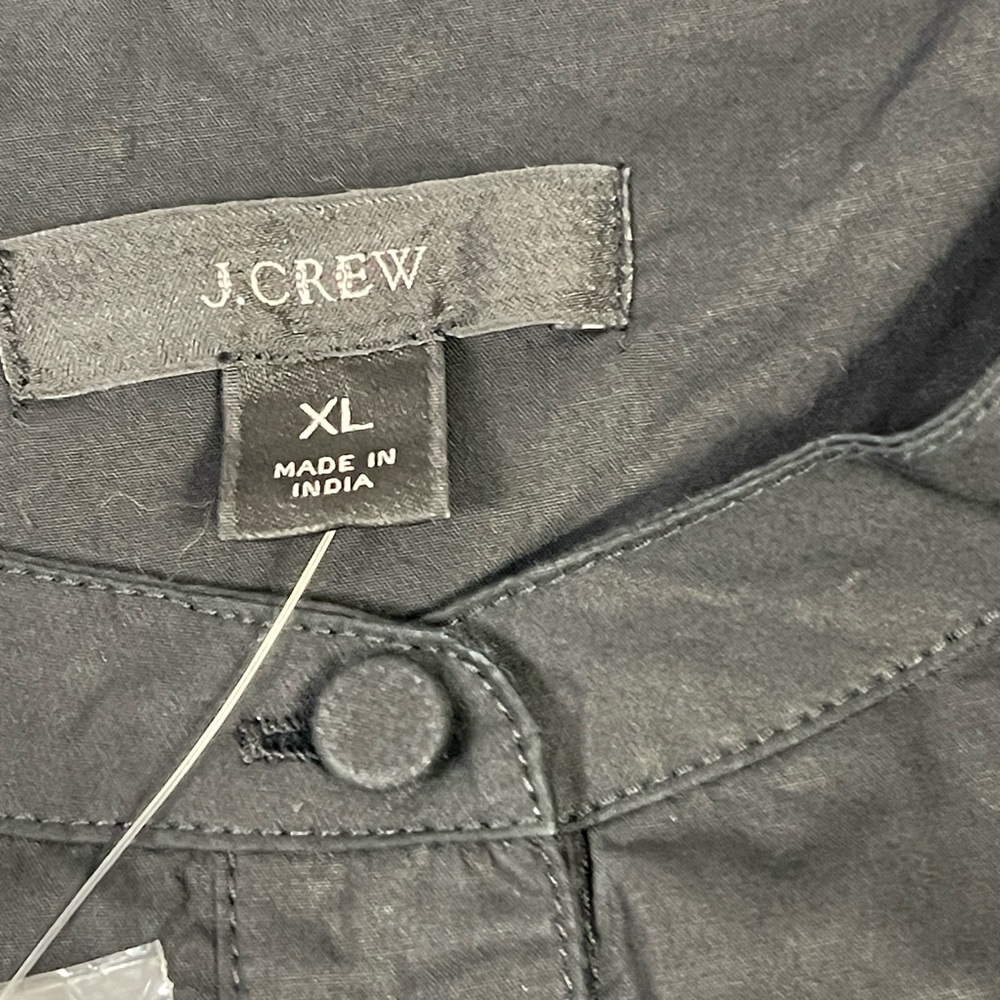 J. Crew Charcoal Button-Up Blouse - Picture 7 of 11